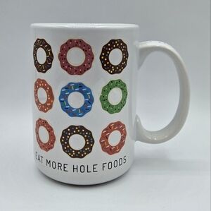 Classic Solutions Eat More Hole Foods Donut Mug